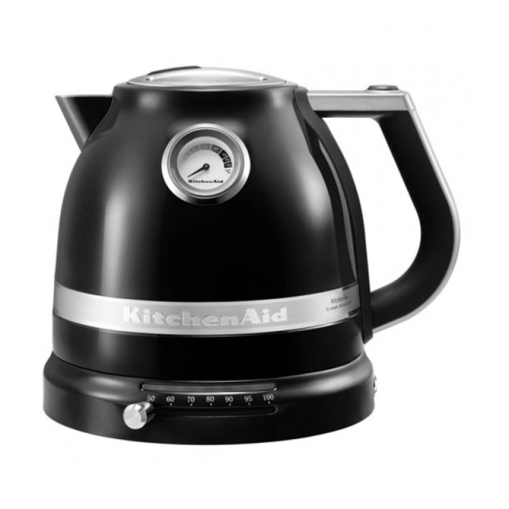 

Чайник электрический KitchenAid Artisan 5KEK1522EOB 1.5л. 2.4 кВт, металл, черный, 5KEK1522EOB