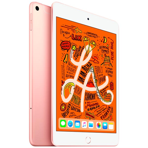 

Планшет Apple iPad mini 7.9" 2048x1536, A12 Bionic, 64Gb, 3G/4G LTE, WiFi, BT, iOS 12, золотистый, mini