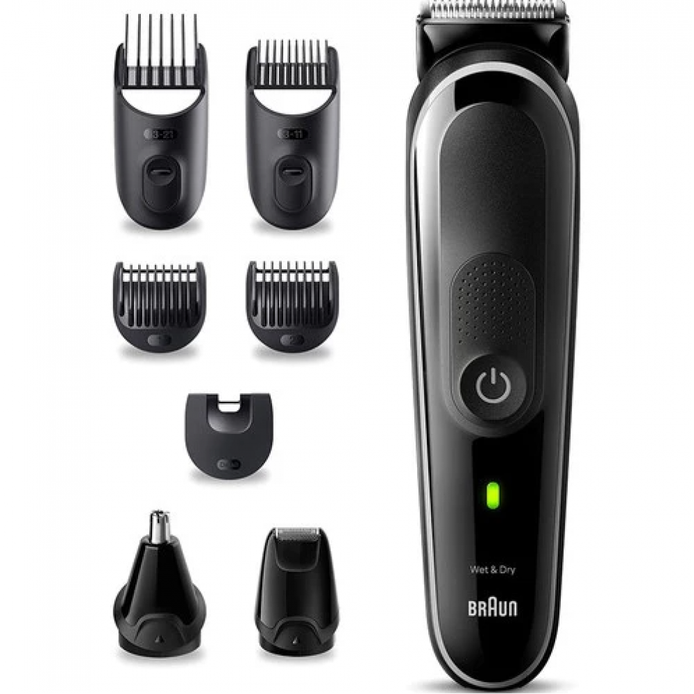 

Триммер Braun Series 3 MGK3440, насадок 6, черный (MGK3440), MGK3440