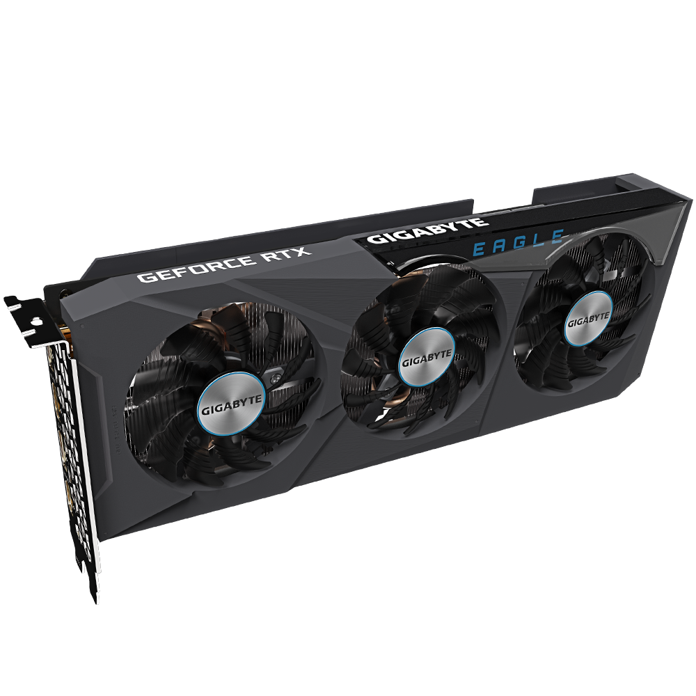 

Видеокарта GIGABYTE NVIDIA GeForce RTX 4070 EAGLE OC, 12Gb GDDR6X, 192 бит, PCI-E, 2HDMI, 2DP, Retail (GV-N4070EAGLE OCV2-12GD), EAGLE OC