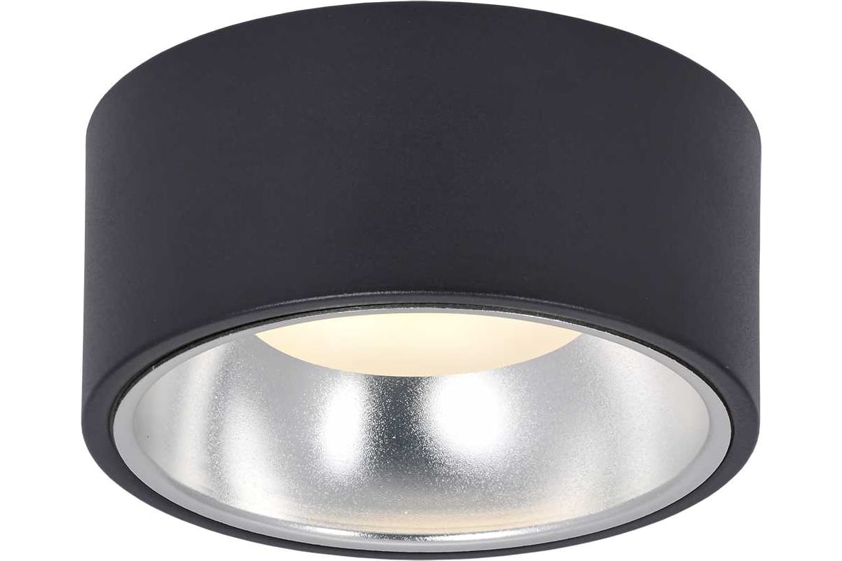 

Светильник бытовой IEK Lighting 4017, 15 Вт, черный/хром (LT-UPB0-4017-GX53-1-K56), 4017