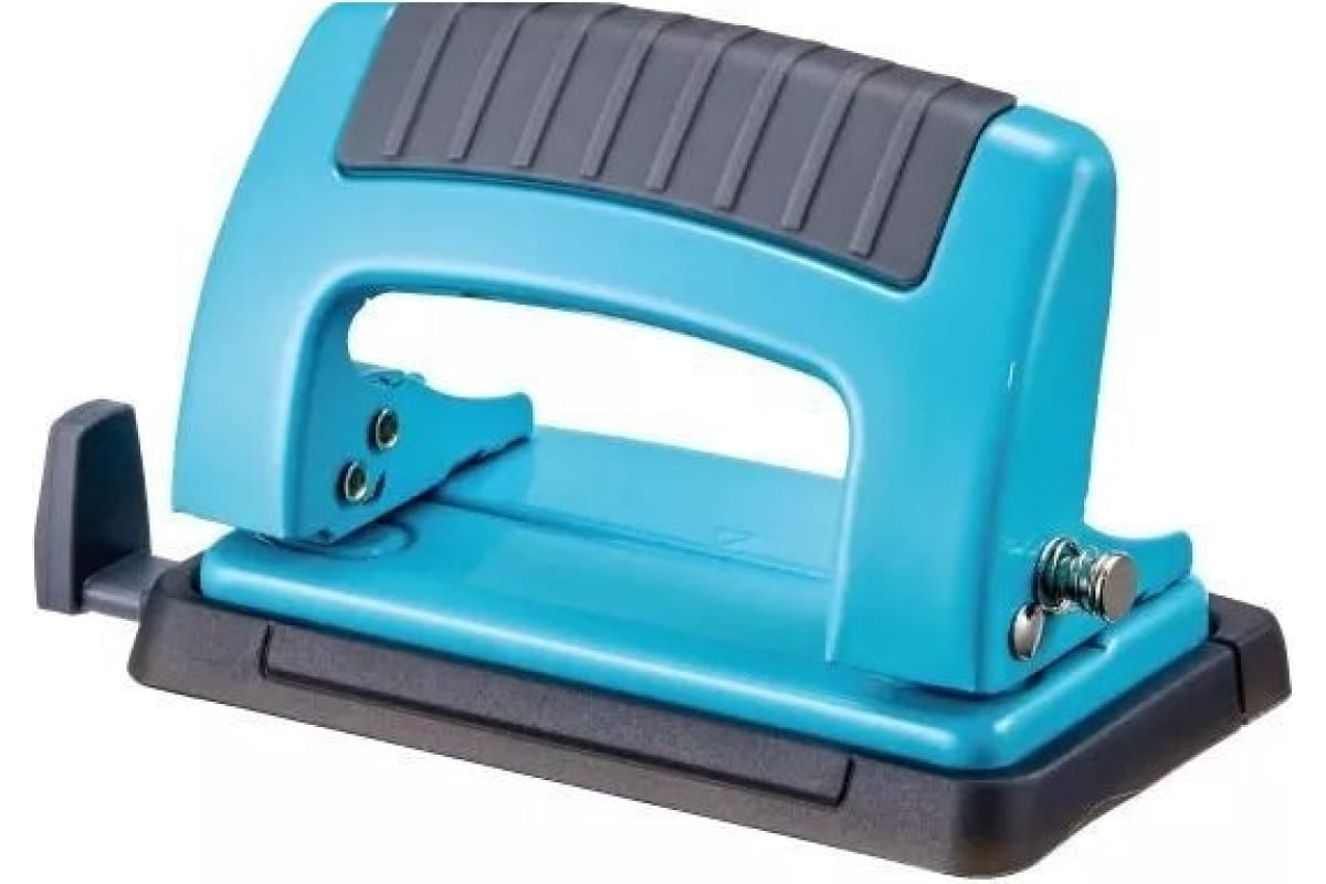 

Дырокол 10 листов, 2 отверстия 6 мм, линейка, синий, Kw-Trio Classic Mini (09065BLUE)