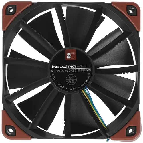 Вентилятор Noctua NF-F12IPPC-3000-IP67-24V-Q100, 120 мм, 1шт