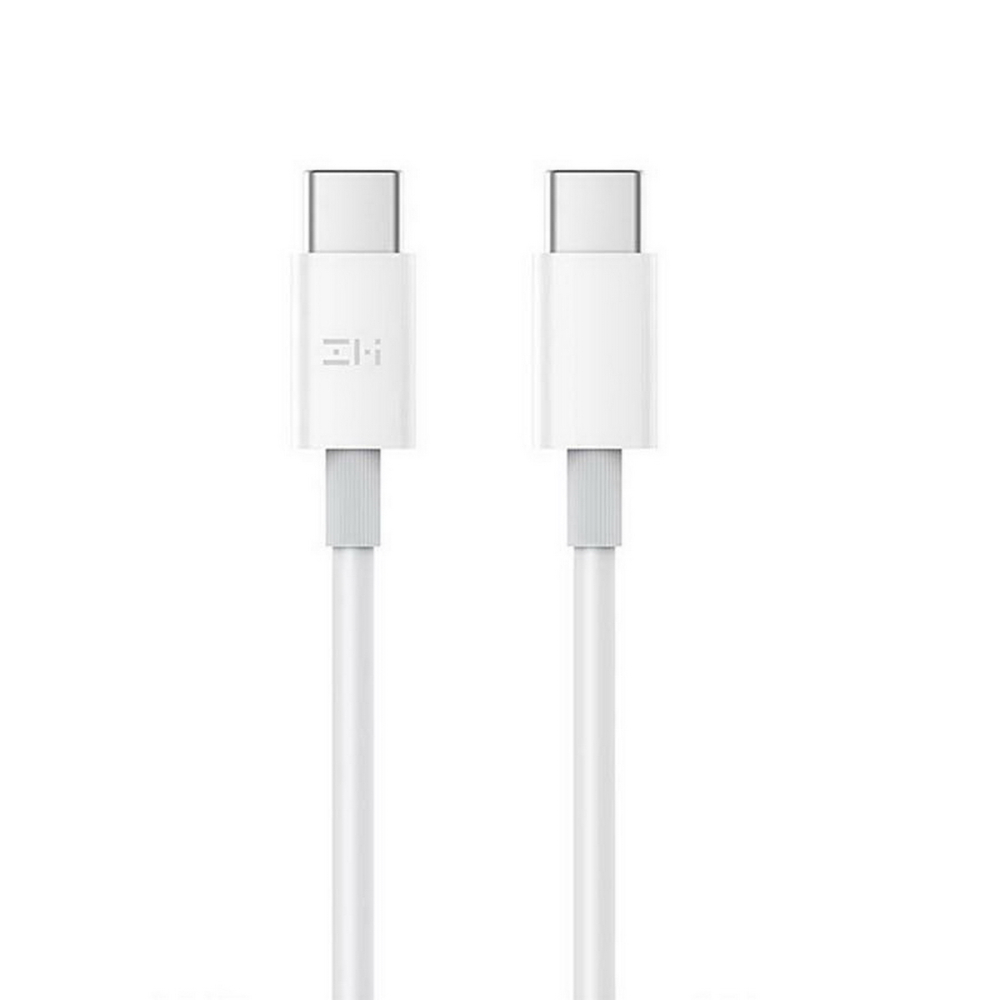 

Кабель USB Type-C-USB Type-C, 5А, 1.5 м, белый, ZMI (ZMKAL08ECNWH)