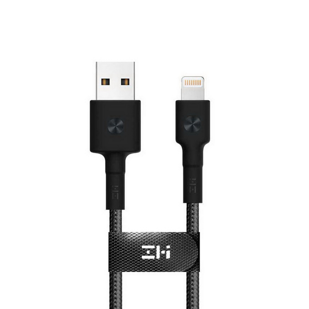 

Кабель Lightning 8-pin-USB, MFi, 3А, 1.5 м, белый, ZMI AL853 (ZMKAL853CNBK), AL853