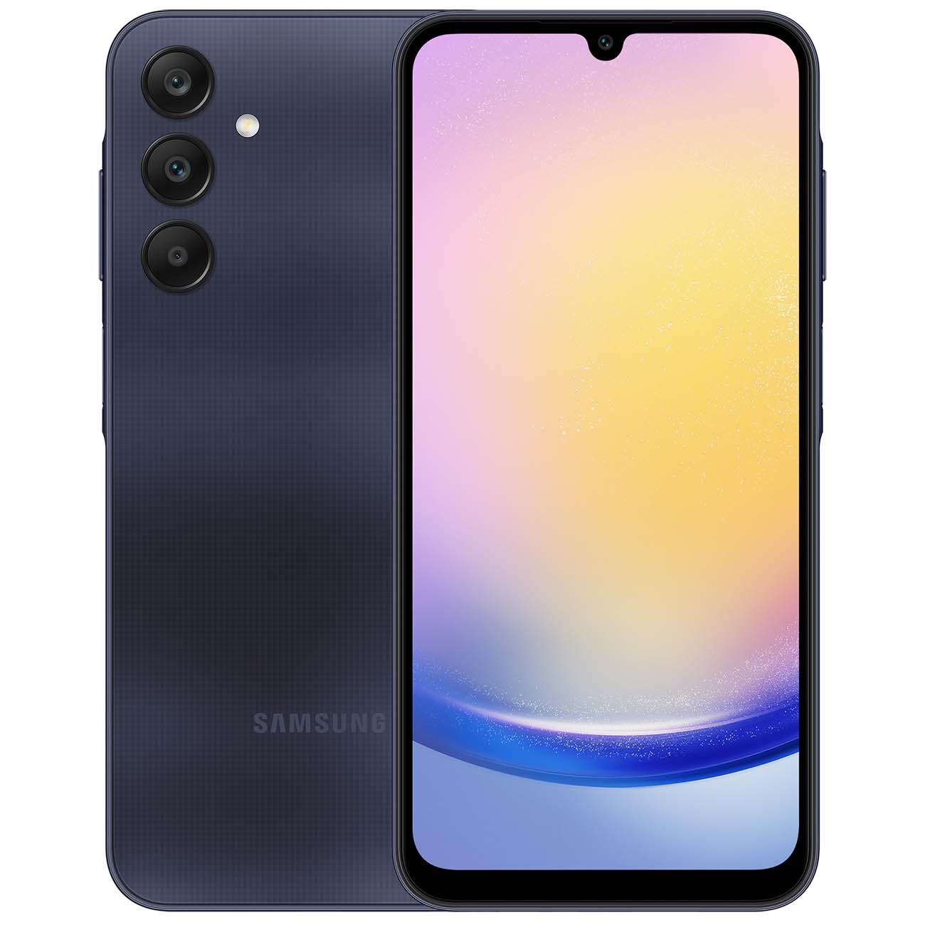 

Смартфон Samsung Galaxy A25 5G, 6.5" 2340x1080 AMOLED, Samsung Exynos 1280, 8Gb RAM, 256Gb, 3G/4G/5G, NFC, Wi-Fi, BT, 3xCam, 2-Sim, 5000 мА⋅ч, USB Type-C, Android 14, темно-синий (SM-A256EZKHCAU), Galaxy A25 5G