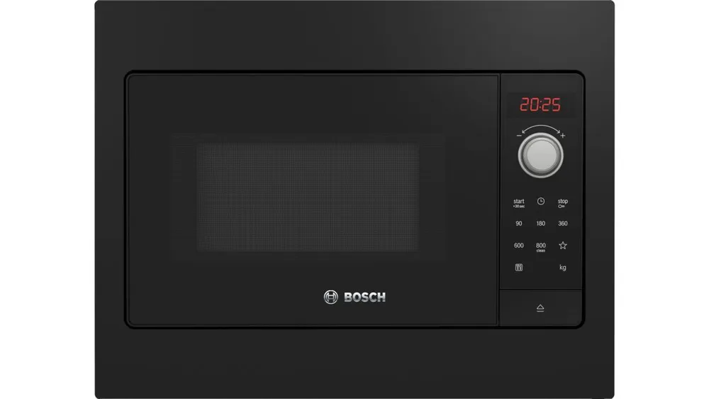 

Микроволновая печь встраиваемая Bosch Serie 2 BFL523MB3 20 л, 800 Вт, черный (BFL523MB3), BFL523MB3