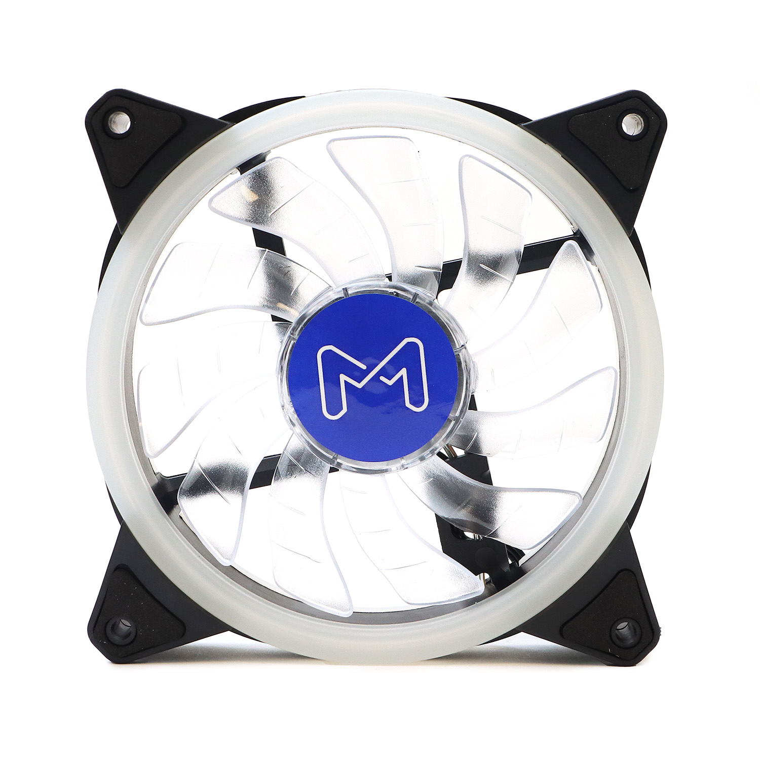 

Комплект вентиляторов Mastero MF-120, 120 мм, 1200rpm, 20 дБ, 3-pin+4-pin Molex, 3шт, RGB (MF120RGBV1-3), MF-120