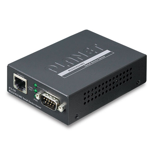 Преобразователь Planet ICS-110, 1xRS-232/422/485 в 1xEthernet