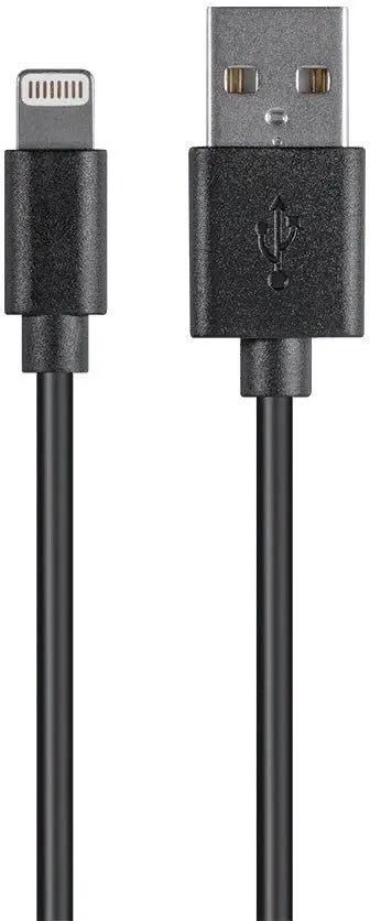 

Кабель USB-Lightning 8-pin, 1 м, черный, Premier (6-703 1.0BK)