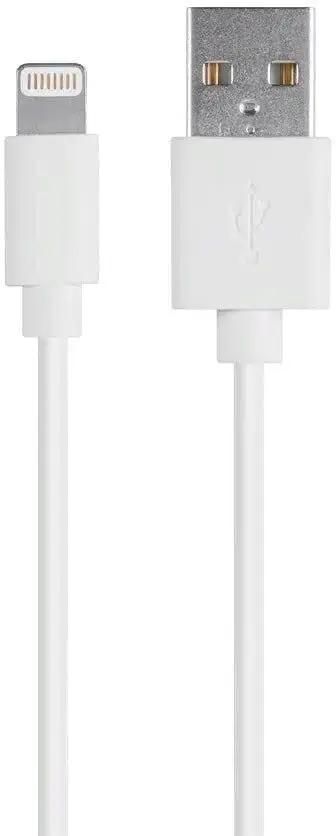 

Кабель USB-Lightning 8-pin, 1 м, белый, Premier (6-703 1.0W)