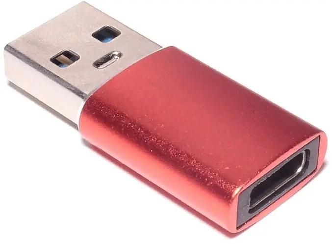 

Переходник (адаптер) USB-USB Type-C, красный, Premier (6-071(R))