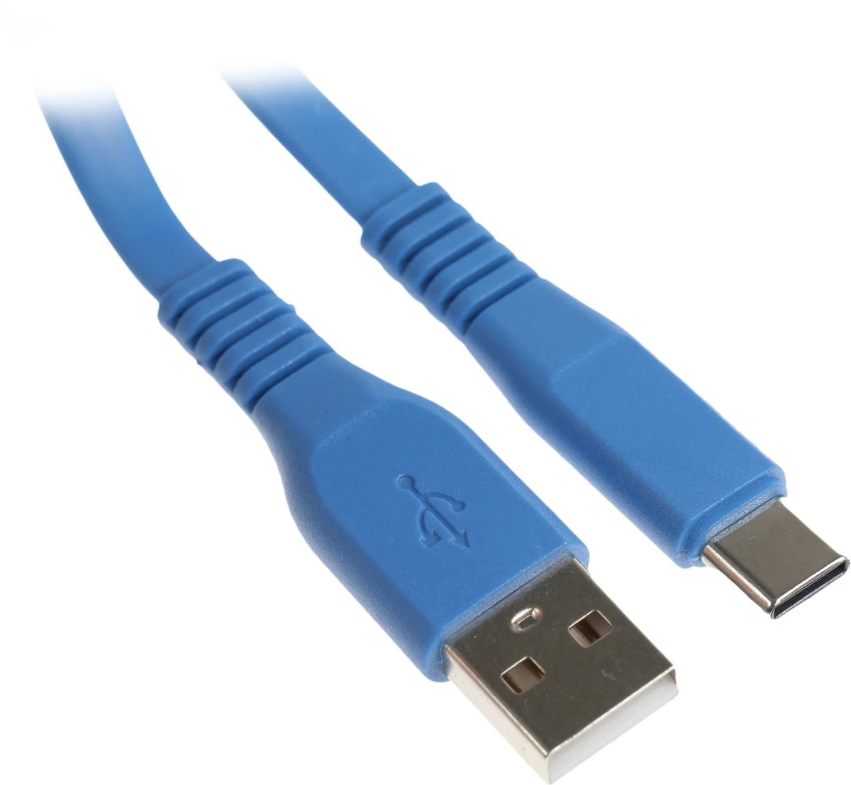 

Кабель USB-USB Type-C, плоский, 2 м, синий, Premier (5-933RL45 2.0BL)