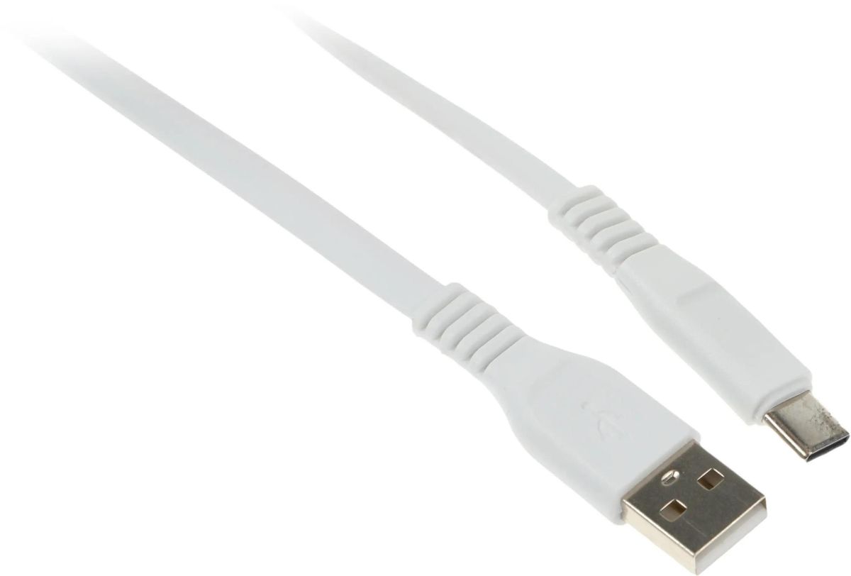 

Кабель USB-USB Type-C, плоский, 3 м, белый, Premier (5-933RL45 3.0W)