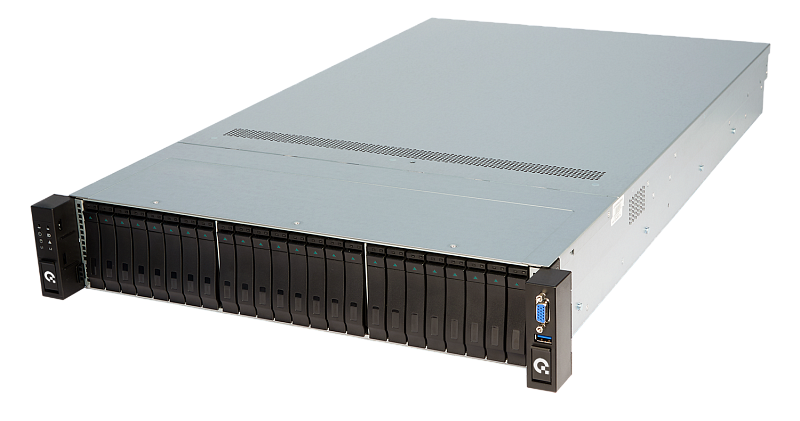 

Сервер AQUARIUS T50 D224CF R54, 2xIntel Xeon Gold 6226R (up2), 4x32Gb RAM, 2x480Gb SATA SSD, 24x2.5" HS, RAID_24P_4G, noDVD, 4x10GLAN, IPMI, 2x800 Вт, 2U (QRET-T50D224CF2S26R432R248I01R), D224CF R54