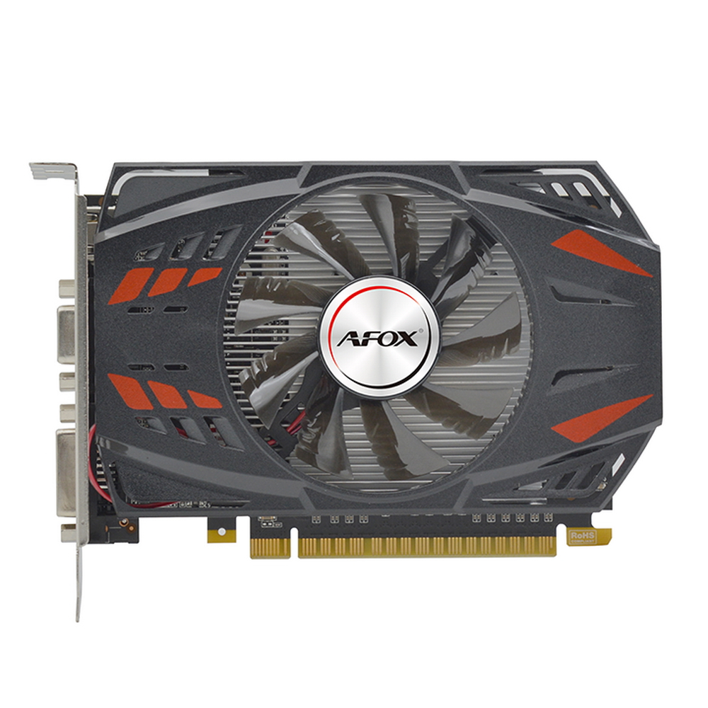 Видеокарта AFOX NVIDIA GeForce GT 740 AF740-2048D5H3-V2, 2Gb DDR5, 128 бит, PCI-E, VGA, DVI, HDMI, Retail (AF740-2048D5H3-V2)