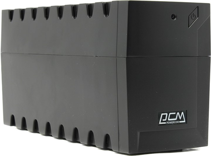 ИБП Powercom RAPTOR RPT-1000A, 1000 В·А, 600 Вт, IEC, розеток - 3 б/у, после ремонта, следы эксплуатации, комплект полный