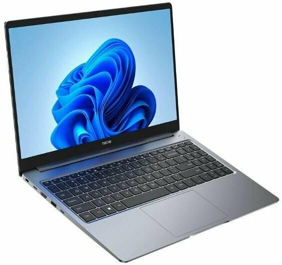 

Ноутбук Tecno MegaBook T1 T15AA 15.6" 1920x1080, Intel Core i5 12450H 2 ГГц, 16Gb RAM, 512Gb SSD, без OC, серый (T1 i5 16 + 512G Grey DOS T15AA), T15AA