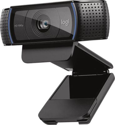 Вебкамера Logitech HD Pro C920, 3 MP, 1920x1080, встроенный микрофон, USB 2.0, черный (960-001062) - фото 1