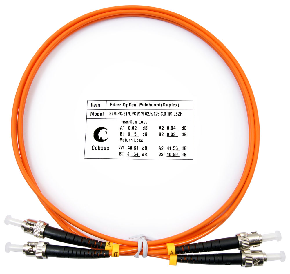 

Патч-корд оптический Cabeus FOP-62-ST-ST-1m, ST/UPC-ST/UPC, многомодовый, 62.5/125, OM1, двойной, 15 м, LSZH, оранжевый (FOP-62-ST-ST-1m), FOP-62-ST-ST-1m