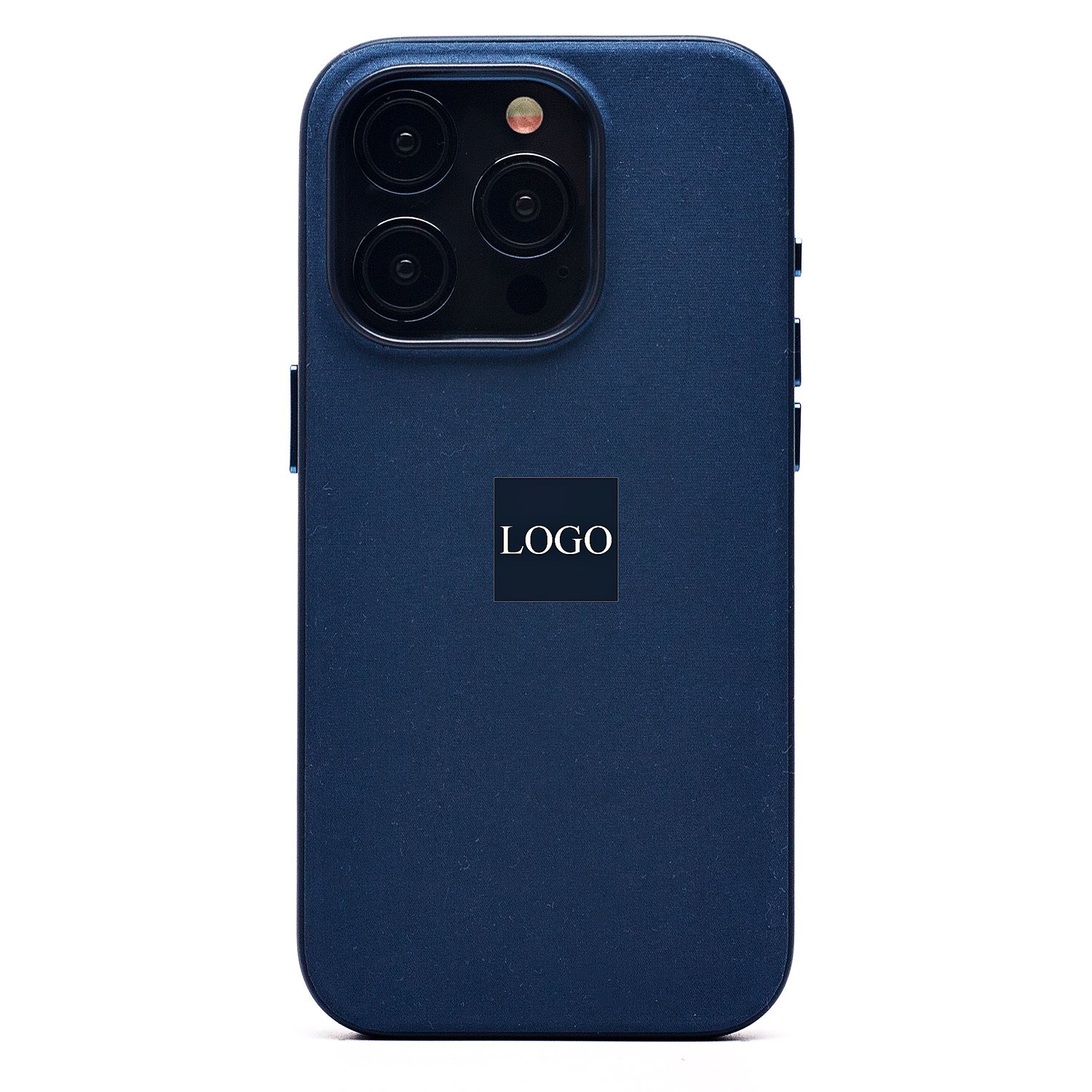 Чехол-накладка ORG FineW SafeMag для смартфона Apple iPhone 15 Pro, силикон, темно-синий (224161)