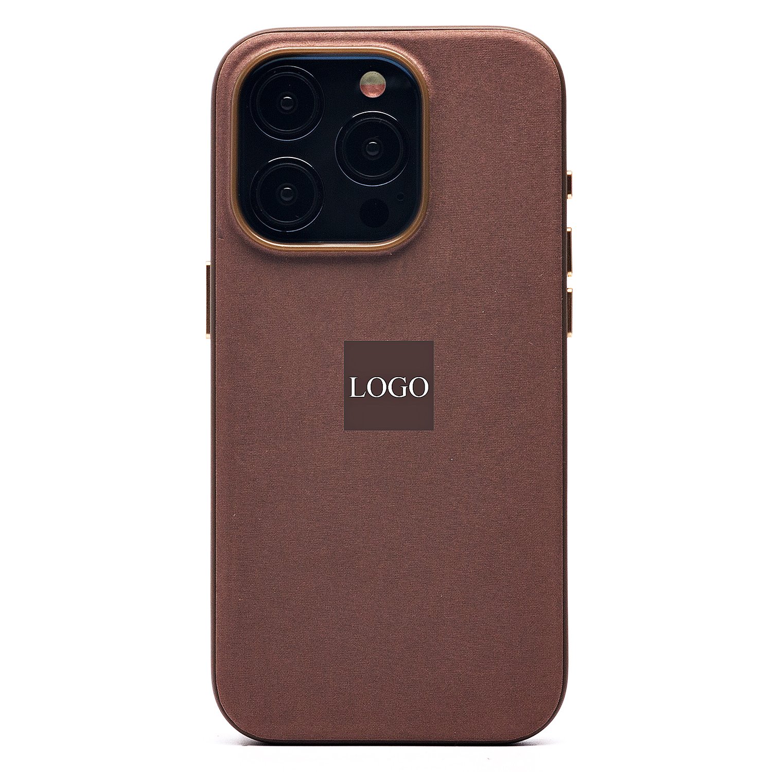 Чехол-накладка ORG FineW SafeMag для смартфона Apple iPhone 15 Pro, силикон, коричневый (224162)