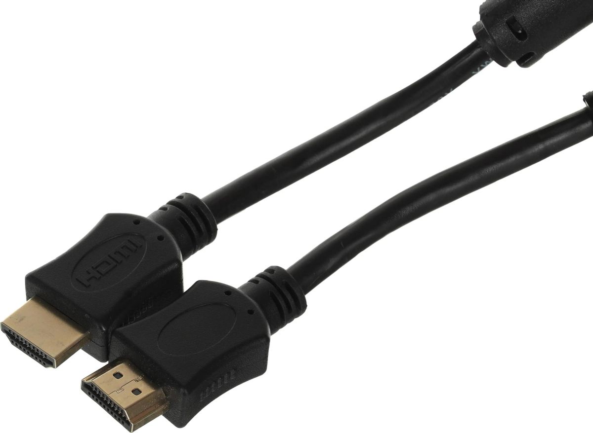 

Кабель HDMI(19M)-HDMI(19M) v2.1 4K, 8K, экранированный, ферритовый фильтр, 5 м, черный PREMIER (5-813 5.0)