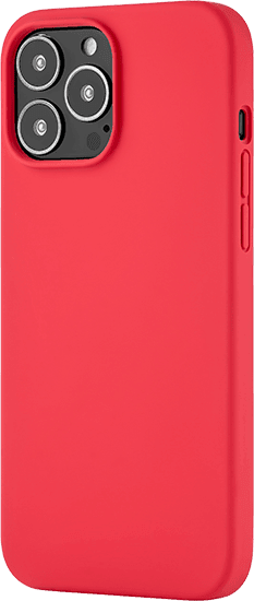 

Чехол-накладка UBEAR Touch Case для смартфона Apple iPhone 13 Pro Max, силикон/микрофибра, красный (CS106RR67TH-I21)