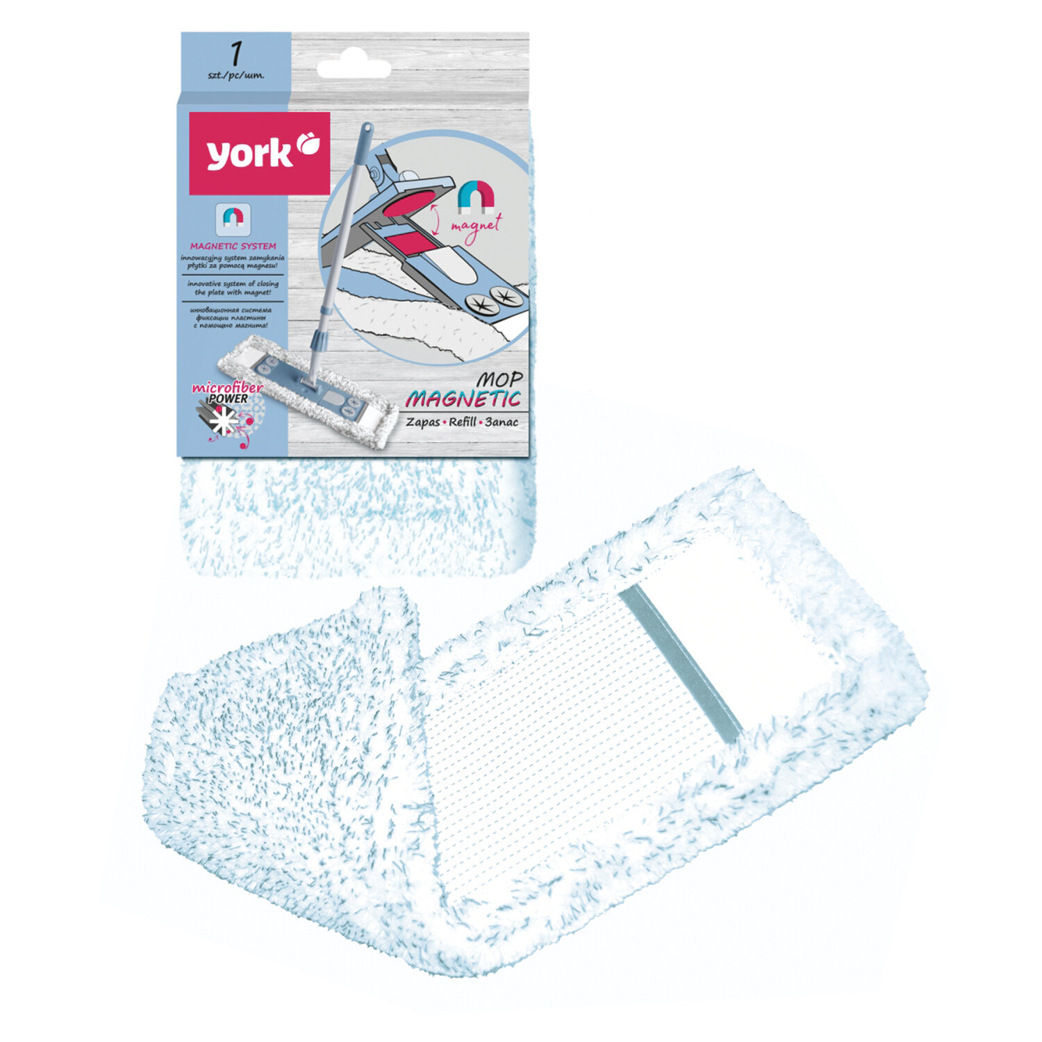 

Насадка YORK Magnetic, насадок: 1 шт., белый (81700), Magnetic