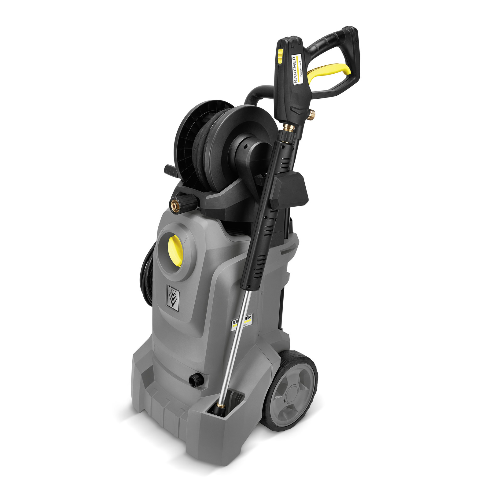 Минимойка KARCHER HD 4/10 Classic, 143 атм, 400 л/ч, шланг 8 м, корпус насоса латунь, забор воды из емкости, 17.5 кг (1.520-976.0)