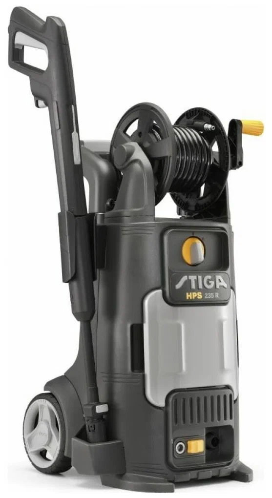 

Мойка высокого давления STIGA HPS 235 R, 133 атм, 330 л/ч, шланг 6 м, сетевой шнур 5 м, корпус насоса алюминий, бак для воды, забор воды из емкости, 12.3 кг (2C1351801/ST2), HPS 235 R
