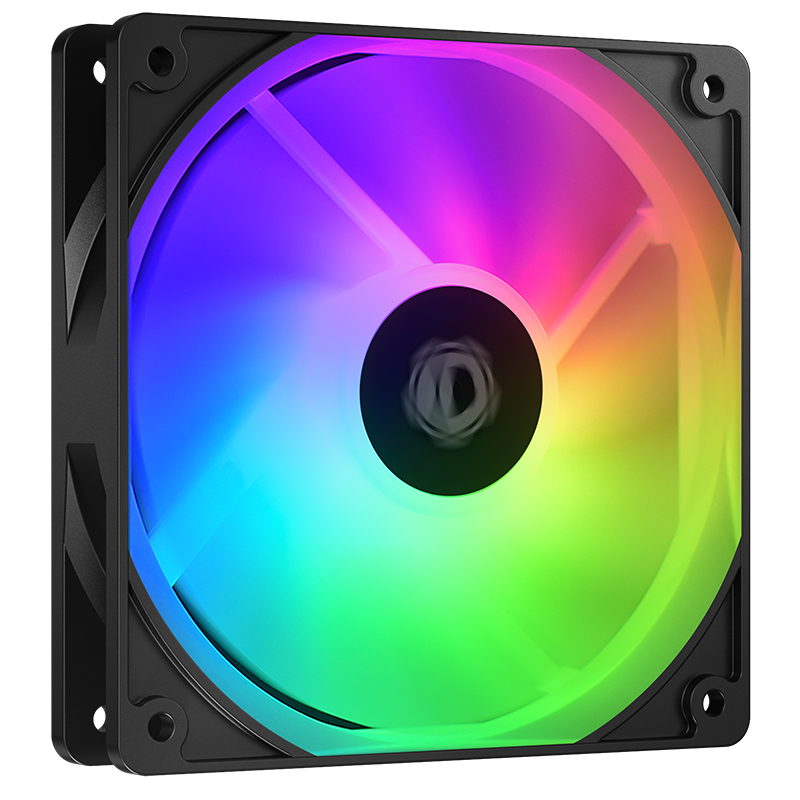 

Вентилятор ID-COOLING XF-120-ARGB-K, 120 мм, 1500rpm, 30.5 дБ, 4-pin PWM + 3-pin 5V ARGB, 1шт, черный, ARGB подсветка, XF-120-ARGB-K