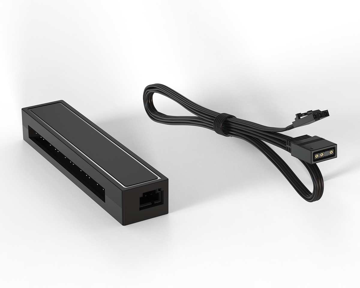 

Разветвитель для ARGB устройств ID-cooling FH-05 ARGB, черный, FH-05 ARGB