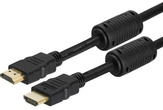 

Кабель соединительный аудио-видео HDMI(19M)-HDMI(19M) v1.4, ферритовый фильтр, 50 см, черный PREMIER (5-813 0.5)