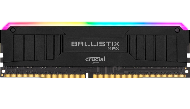 Память DDR4 DIMM 8Gb, 4000MHz, CL18, 1.35V Crucial Ballistix MAX RGB Black (BLM8G40C18U4BL) б/у, отказ от покупки, вскрыта упаковка
