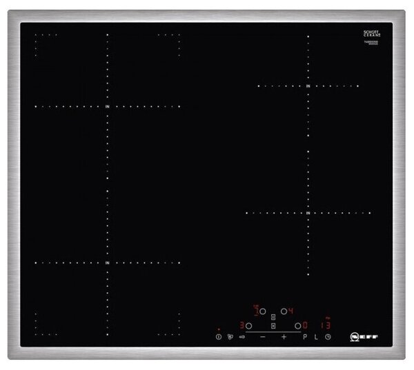 

Индукционная варочная панель NEFF T46BD53N2, 4 конфорки, черный (T46BD53N2), Черная, T46BD53N2