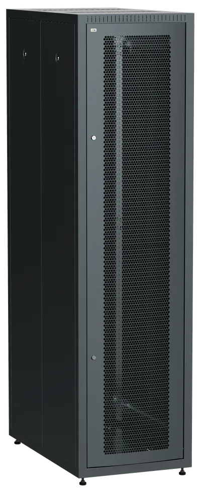 

Шкаф телекоммуникационный напольный 33U 600x1000 мм, перфорация/металл, черный, разборный, ITK LINEA E LE05-33U61-PM (LE05-33U61-PM), LE05-33U61-PM