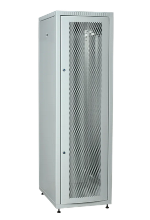 

Шкаф серверный напольный 42U 600x800 мм, перфорация/металл, серый, ITK LINEA E LE35-42U68-PM (LE35-42U68-PM), LE35-42U68-PM