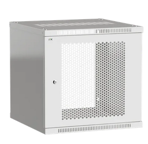 

Шкаф телекоммуникационный настенный 9U 600x600 мм, перфорация/металл, серый, разборный, ITK LINEA WE LWE3-09U66-PF (LWE3-09U66-PF), LWE3-09U66-PF