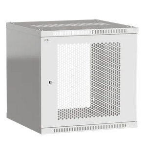 

Шкаф телекоммуникационный настенный 12U 600x600 мм, перфорация/металл, серый, разборный, ITK LINEA WE LWE3-12U66-PF (LWE3-12U66-PF), LWE3-12U66-PF