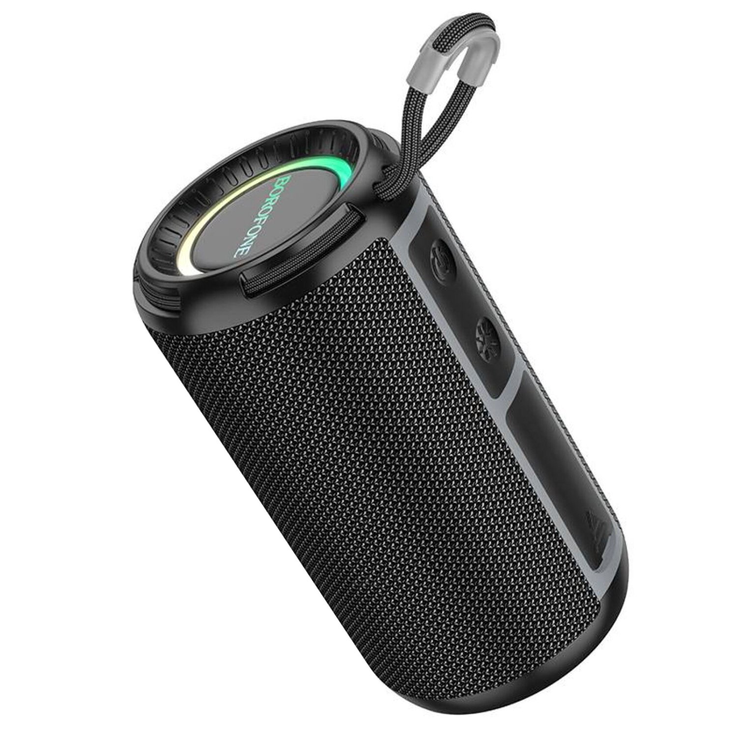 

Портативная акустика 2.0 Borofone BR37 Noble, 5 Вт, FM, AUX, USB, microSD, Bluetooth, подсветка, темно-серый (225115), BR37 Noble