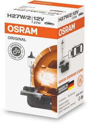 

Лампа автомобильная галогенная Osram, противотуманные фары, 27 Вт, 12 В, H27W/2, 1 шт. (881)