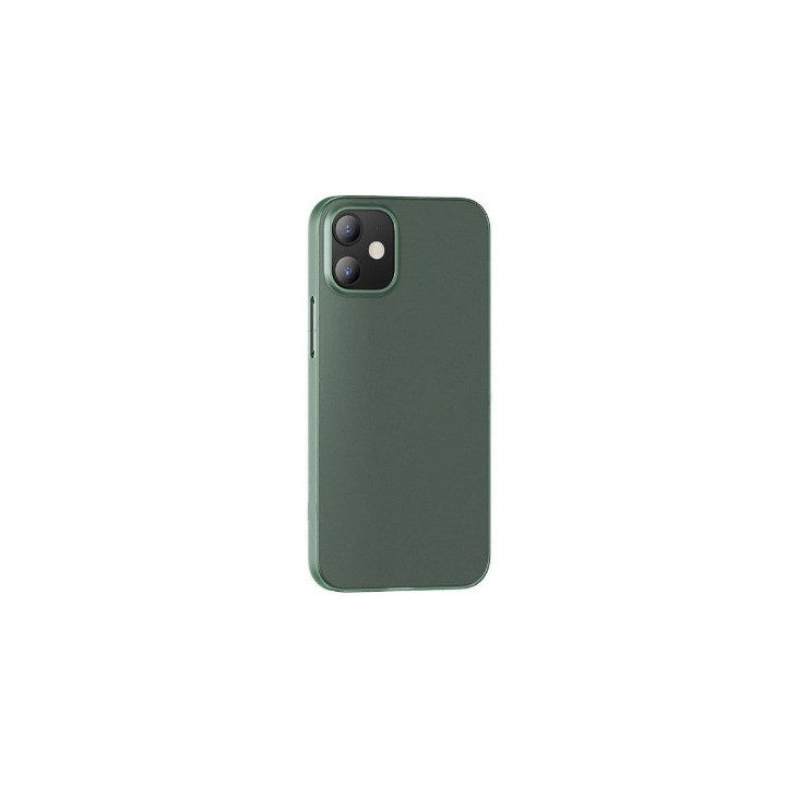 Чехол-накладка Usams Gentle Series US-BH608 для смартфона Apple iPhone 12 mini, зелёный