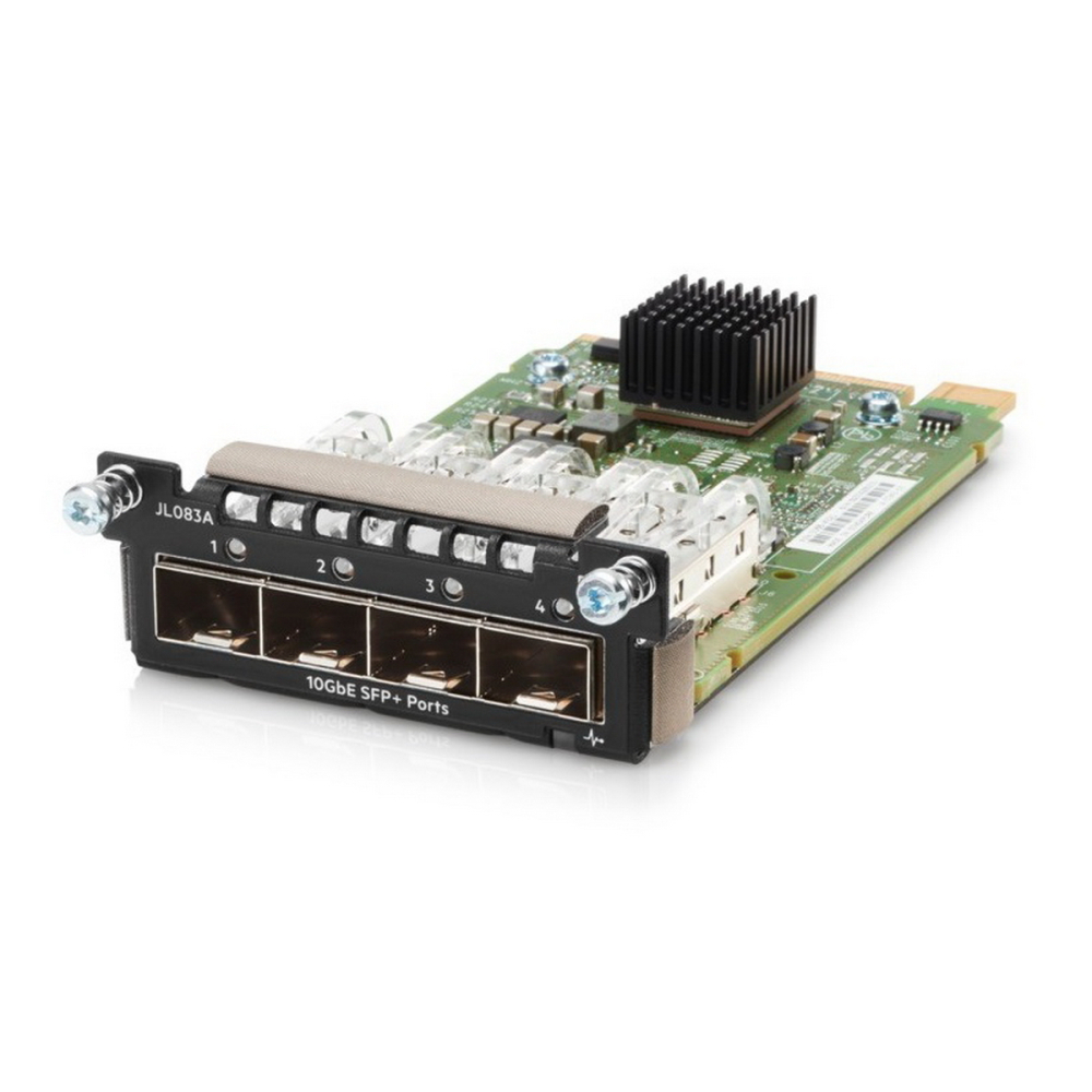 

Модуль аплинков HPE Aruba 3810M/2930M, 4x10GbE SFP+ для 3810M (JL083A), Aruba 3810M/2930M
