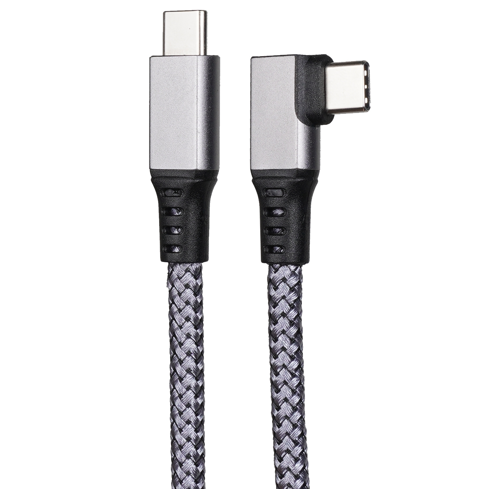 

Кабель USB3.2 Gen1 Type-C (M)-USB3.2 Gen1 Type-C (M) прямой/угловой, экранированный, 5 м, черный VCOM CU414M-5M (CU414M-5M), CU414M-5M