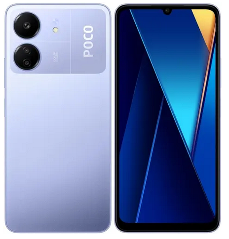 

Смартфон POCO C65, 6.74" 1600x720 IPS, MediaTek Helio G85, 8Gb RAM, 256Gb, 3G/4G, NFC, Wi-Fi, BT, 2xCam, 2-Sim, 5000 мА⋅ч, USB Type-C, Android 13, фиолетовый (51108), C65