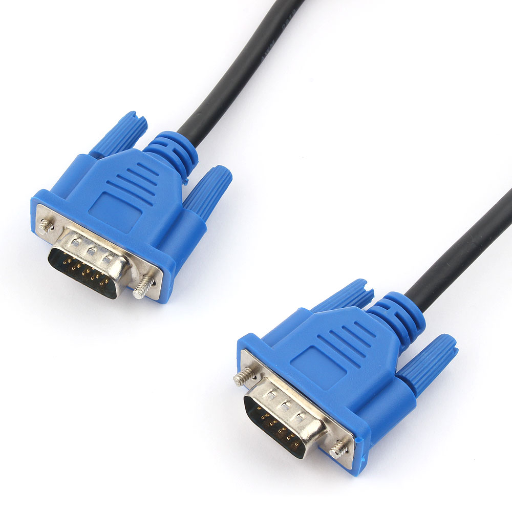 

Кабель VGA(15M)-VGA(15M), экранированный, ферритовый фильтр, 3 м, черный Cablexpert CC-PVGA-3M (CC-PVGA-3M), CC-PVGA-3M