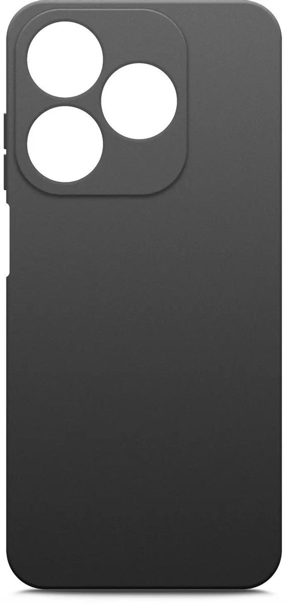 

Чехол-накладка BoraSCO для смартфона TECNO Spark 10/10C, силикон, черный (71640)