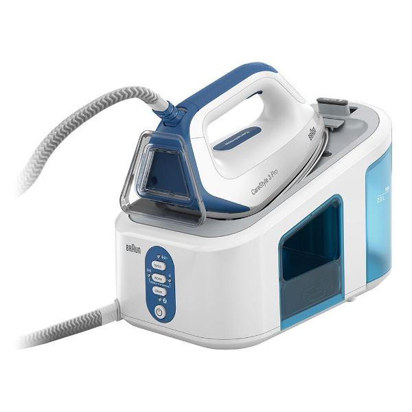 

Парогенератор BRAUN CareStyle 3 IS3157BL 2.4 кВт, белый/синий (0128803002), IS3157BL