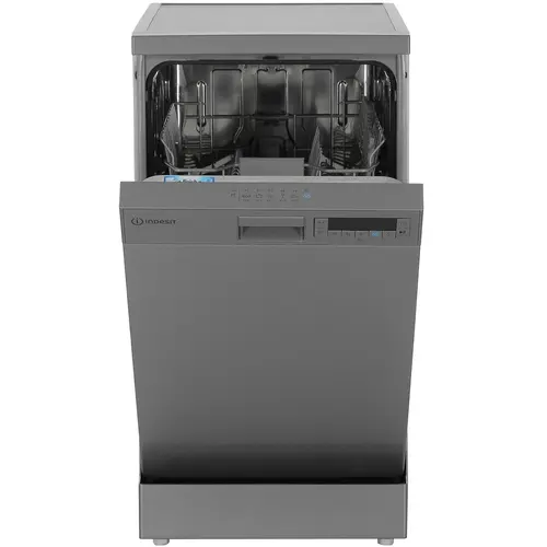 

Посудомоечная машина узкая Indesit DFS 1C67 S, серый (869894100040), DFS 1C67 S